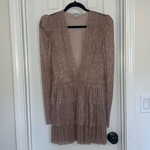 X REVOLVE Carry Mini Dress in Blush